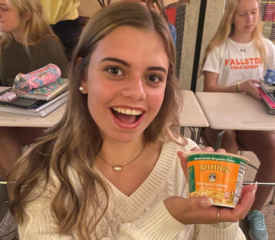 Skylar Brown has good taste in everything except for this gross food. Photo Courtesy of Addy Rebasti 