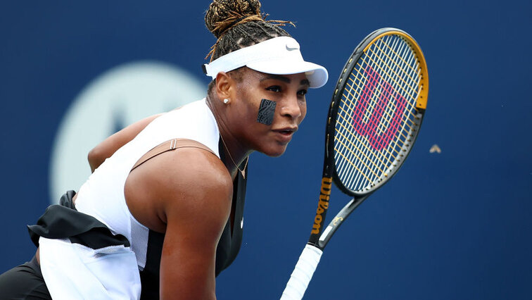 Williams gets ready to defeat yet another opponent with her signature stance. Photo Courtesy of TennisNet 