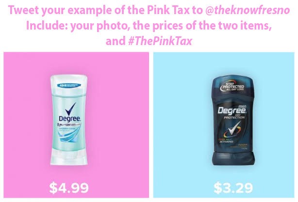 This deodorant for female is priced at almost 5 dollars compared to the men’s deodorant that is priced at 3.29. Photo Courtesy of Medium 