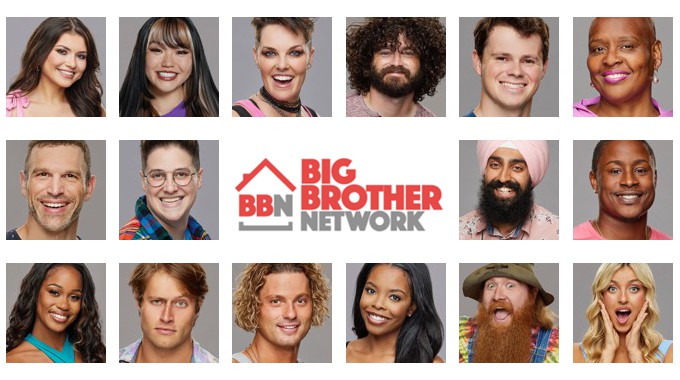Big Brother full cast. Photo Courtesy of Big Brother Network.