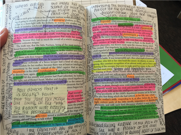   How to annotate like a pro  (Photo Courtesy of Katherine Stone) 
