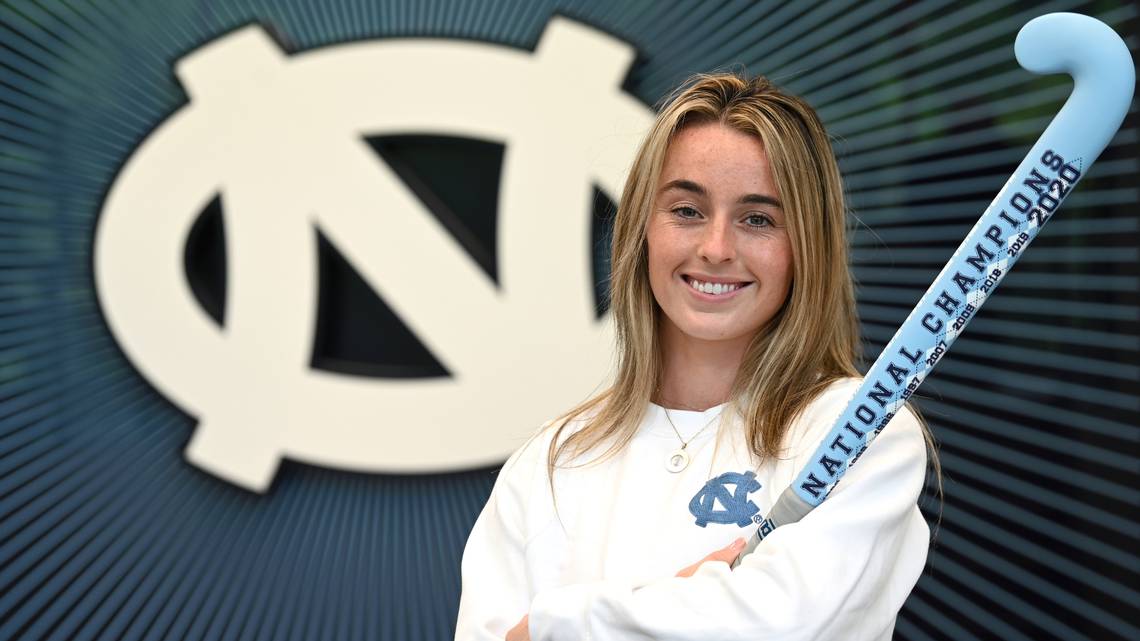 Erin Matson, UNC Field Hockey player turned coach. (Photo Courtesy of the Charlotte Observer) 