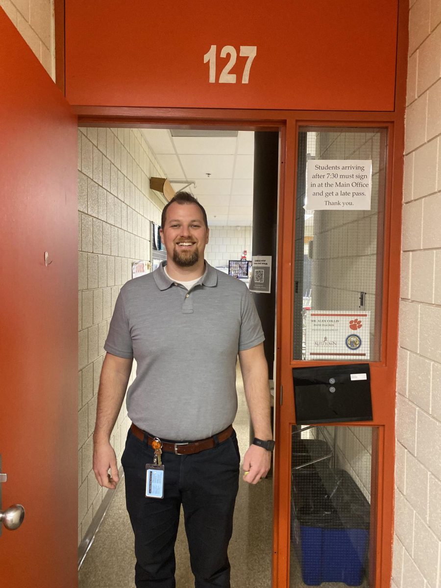 Room 127 wont be the same without Mr. Collis! Photo courtesy of Emma Callahan