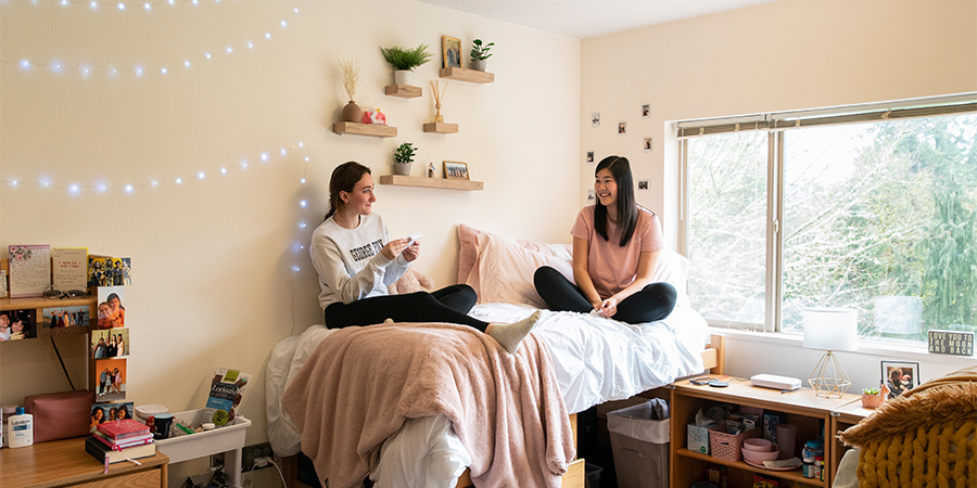 Finding the perfect roommate! (Photo courtsey of George Fox University) 