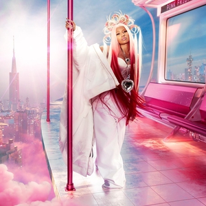 Pink Friday 2 album cover, featuring Nicki Minaj. 