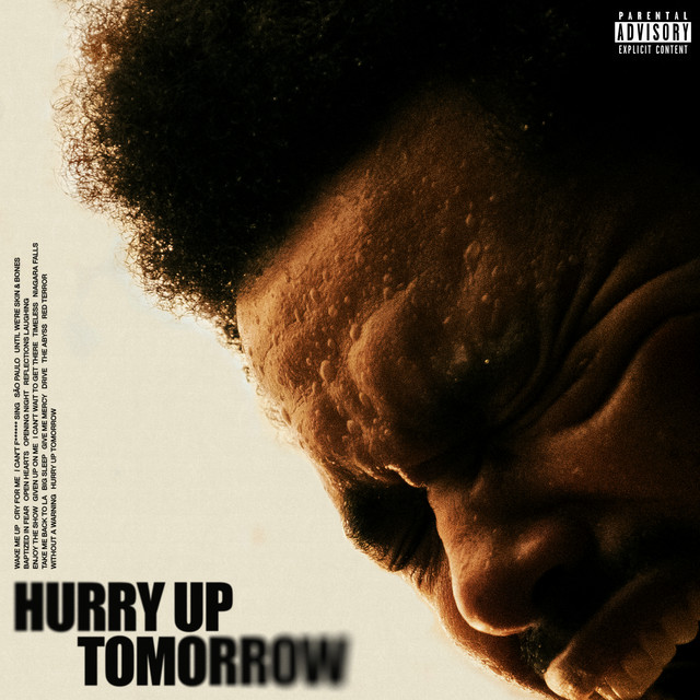 The album cover for The Weeknd’s newest album, Hurry Up Tomorrow. Photo Courtesy of Spotify and The Weeknd. 