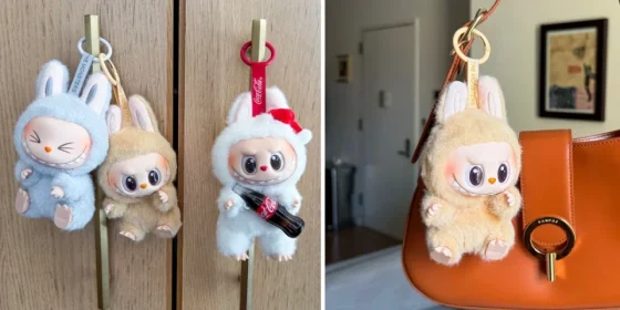 Labubus, the popular keychain and blind box phenomenon, come in many colors, designs, and textures while still maintaining their general look. Photo Courtesy of NBC News