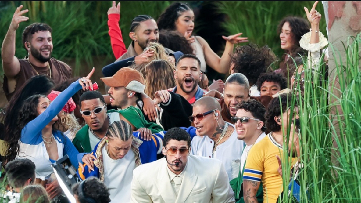The love and the talent are sure to be thriving during the Benito Bowl, as the performers take in the last few moments on the field. Photo Courtesy: Apple Music Instagram 